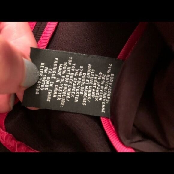 RW & CO Mulberry Stretch Fitted Blazer - Picture 4 of 5